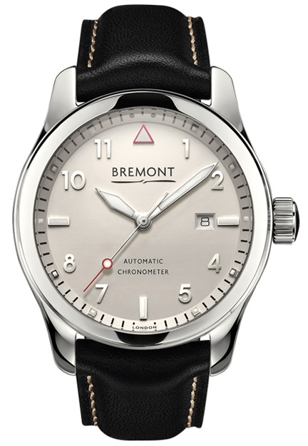 Bremont Solo Polished Steel White Dial Watch