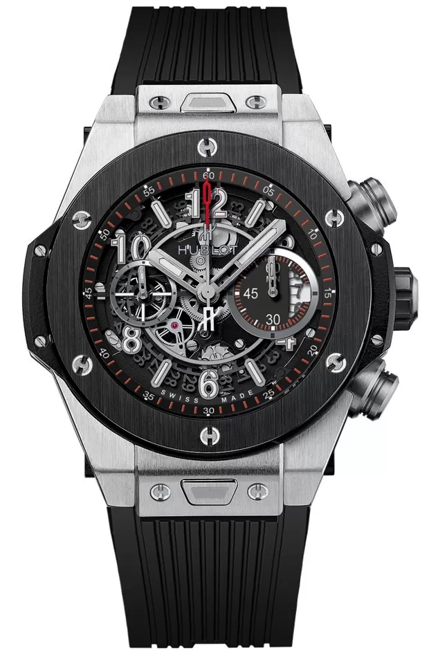 Hublot Big Bang Unico Titanium Ceramic 45mm Watch - 421.NM.1170.RX