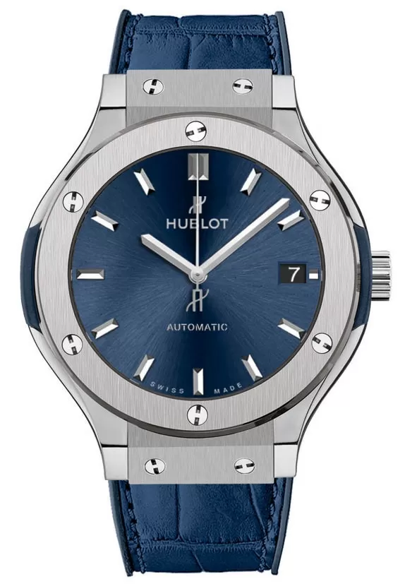 Hublot Classic Fusion Blue Titanium 38mm Watch