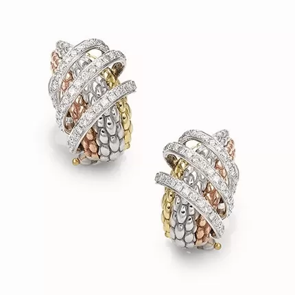 Fope MiaLuce Diamond Pave Earrings