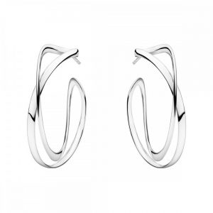 Georg Jensen Infinity Hoop Earrings