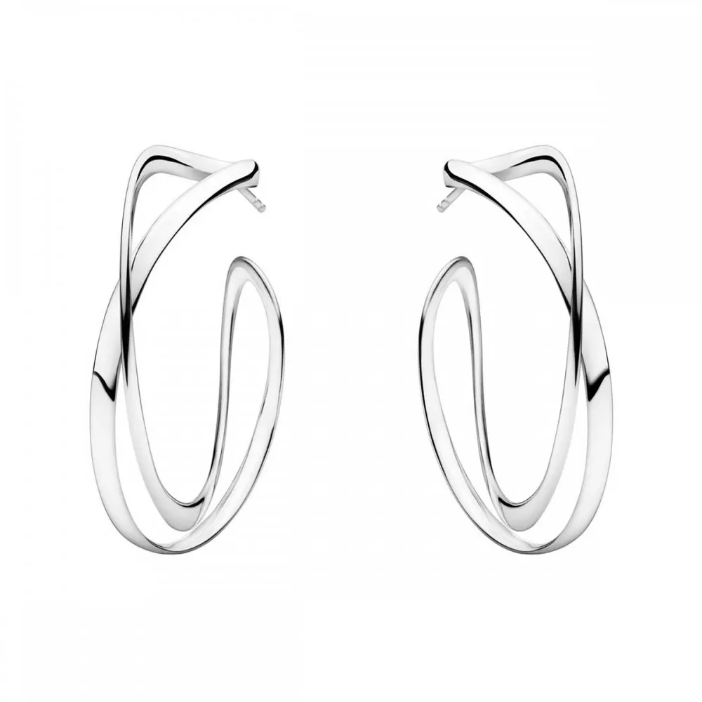 Georg Jensen Infinity Hoop Earrings