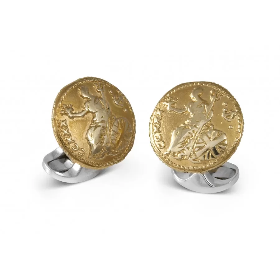 Deakin & Francis 230 Coin Cufflinks - Royal Britannia