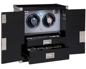 Rapport Marnier's Duo Watch Winder Chest