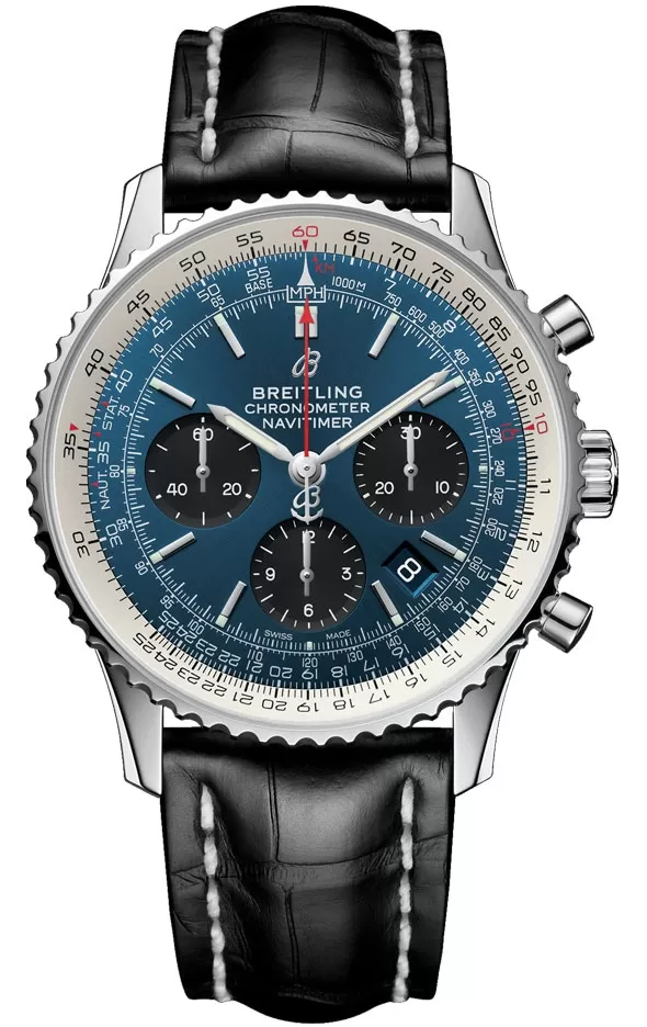 Breitling Navitimer B01 Chronograph 43 - Alligator Leather & Tang-type Buckle