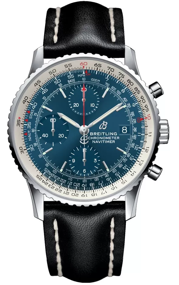 Breitling Navitimer Chronograph 41 - Calfskin Leather & Tang-type Buckle