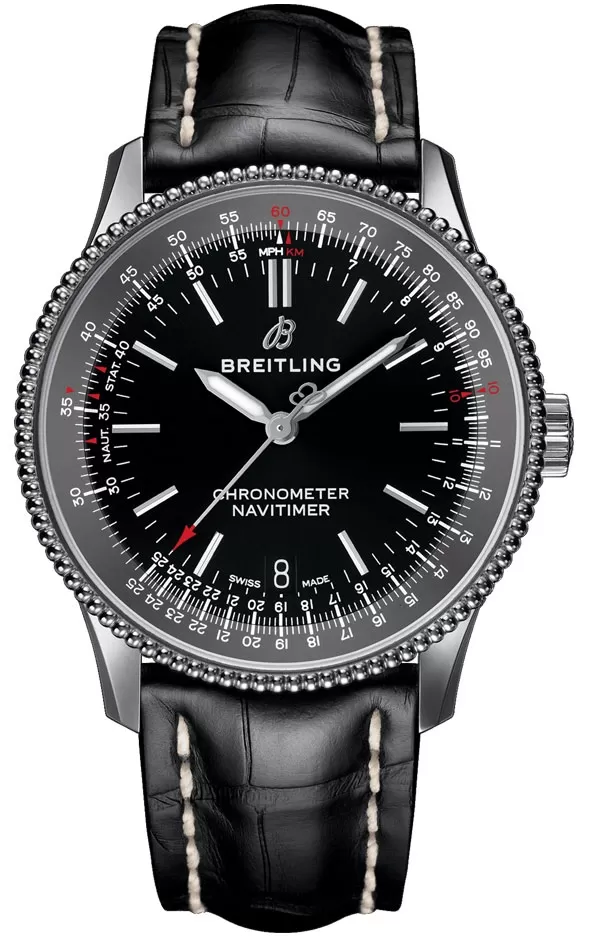 Breitling Navitimer Automatic 38 - Alligator Leather & Tang-type Buckle