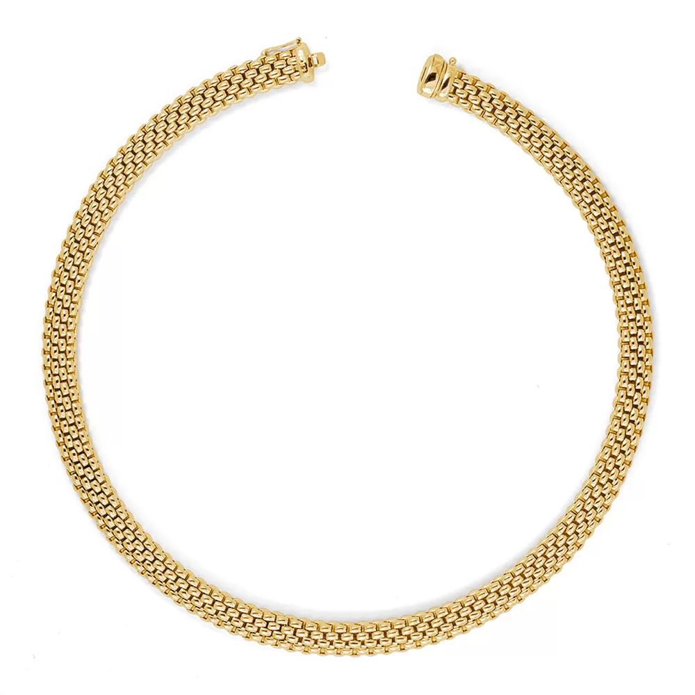 Fope Profili Necklace - 18ct Yellow Gold