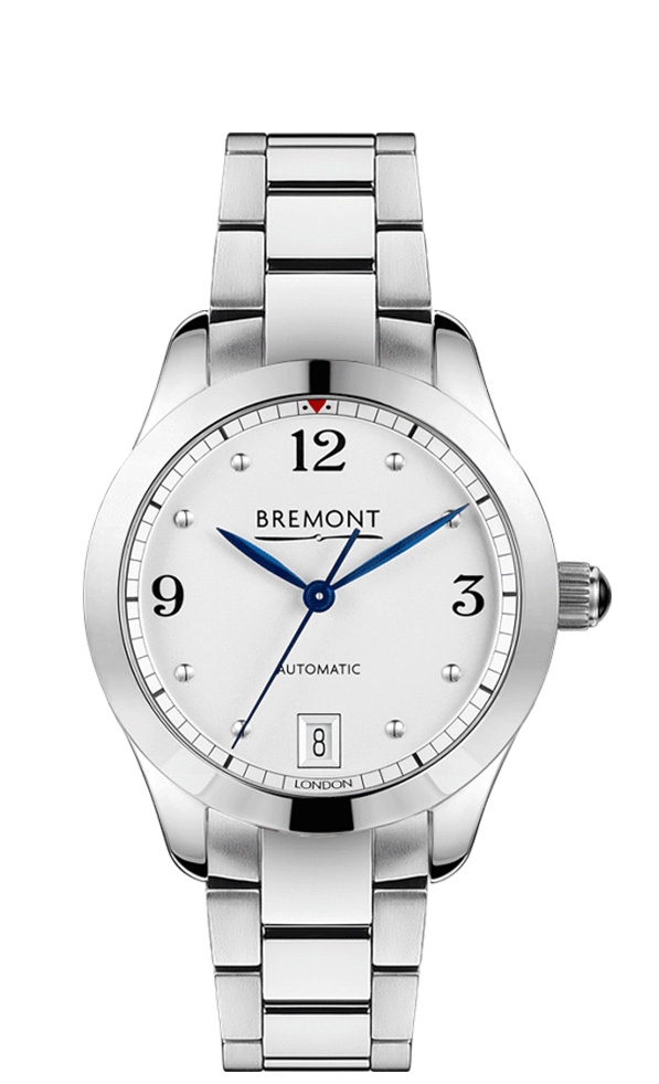 Bremont Solo 34 AJ White Bracelet Watch