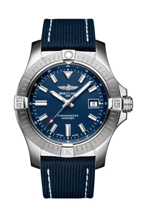 Breitling Avenger Automatic 43 - Calfskin Leather & Tang-type Buckle
