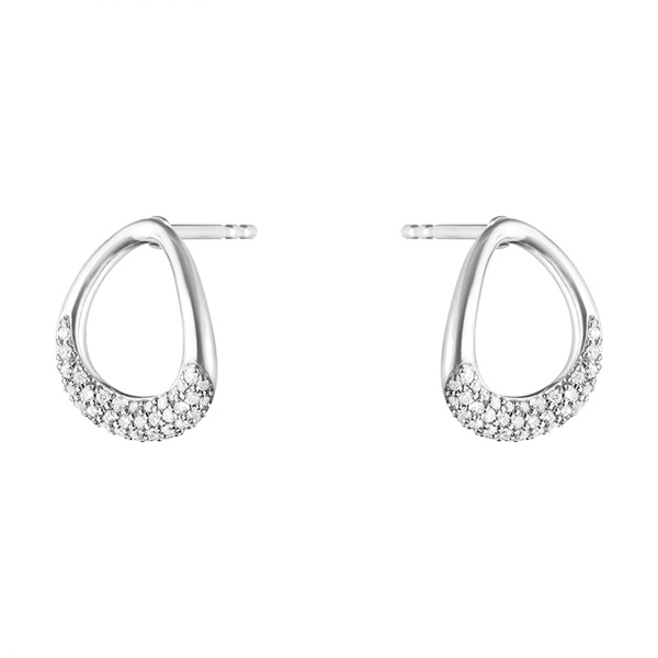 Georg Jensen Offspring Diamond Set Earrings