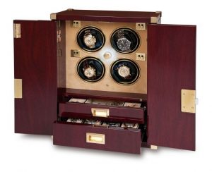 Rapport Mariner's Chest Mahogany Watch Winder
