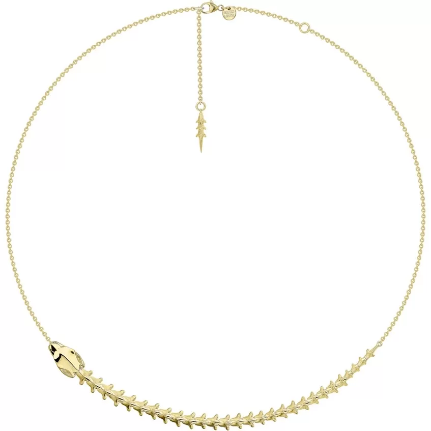 Shaun Leane Serpents Trace Yellow Gold Vermeil Necklace