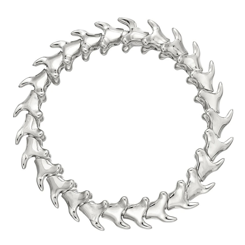 Shaun Leane Serpents Trace Silver Wide Bracelet
