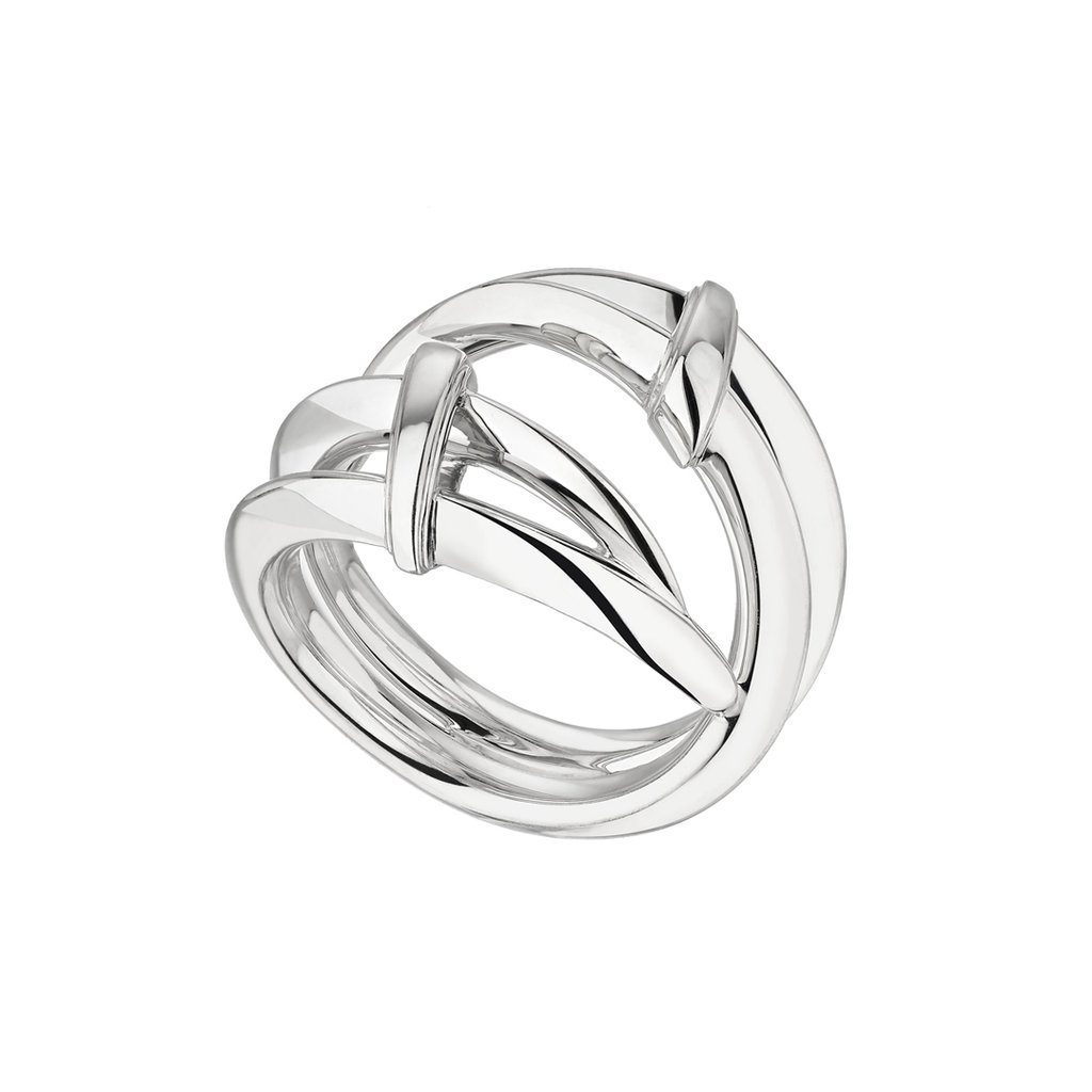 Shaun Leane Sabre Deco Silver Twist Ring