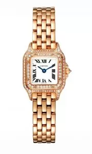 Cartier Panthere 18ct Rose Gold Diamond Watch