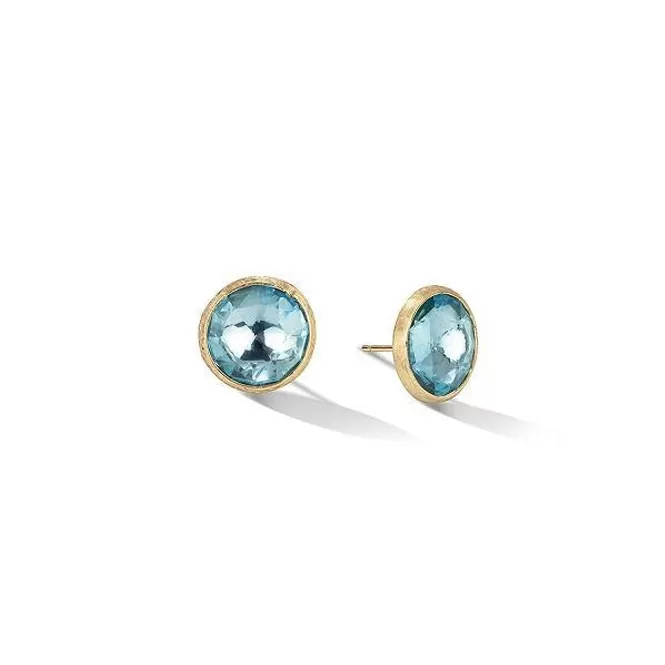 Marco Bicego Jaipur 18ct Yellow Gold Topaz Stud Earrings