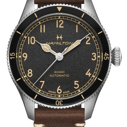 Hamilton Khaki Aviation Pilot Pioneer Automatic 38mm Watch H76205530