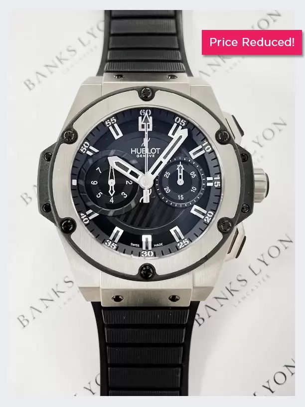 Pre Owned Hublot King Power Limited Edition Zirconium Watch