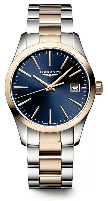 Longines Conquest Classic 34mm Quartz Watch