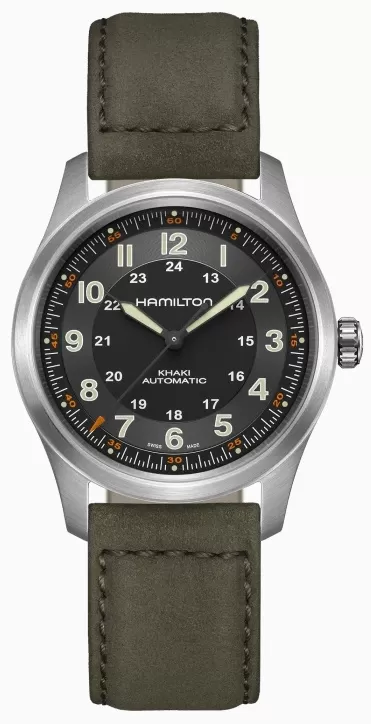 Hamilton Khaki Field Titanium Auto 38mm Watch - H70205830