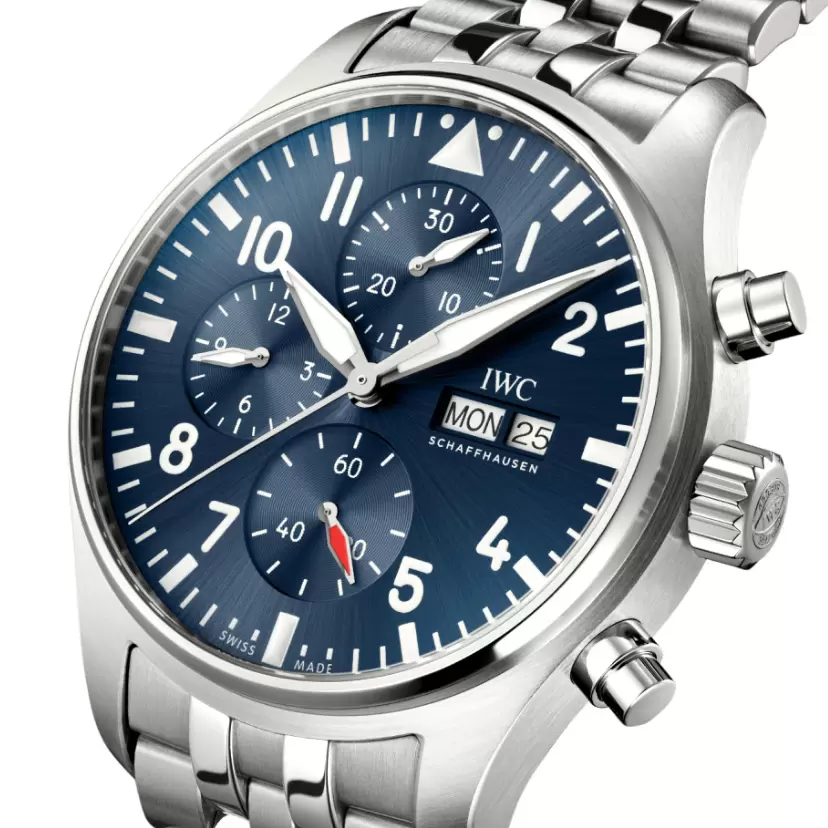 Iwc blue watch cheap