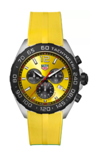 yellow TAG Heuer Formula 1 Quartz Chronograph 43mm