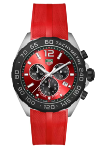 red TAG Heuer Formula 1 Quartz Chronograph 43mm