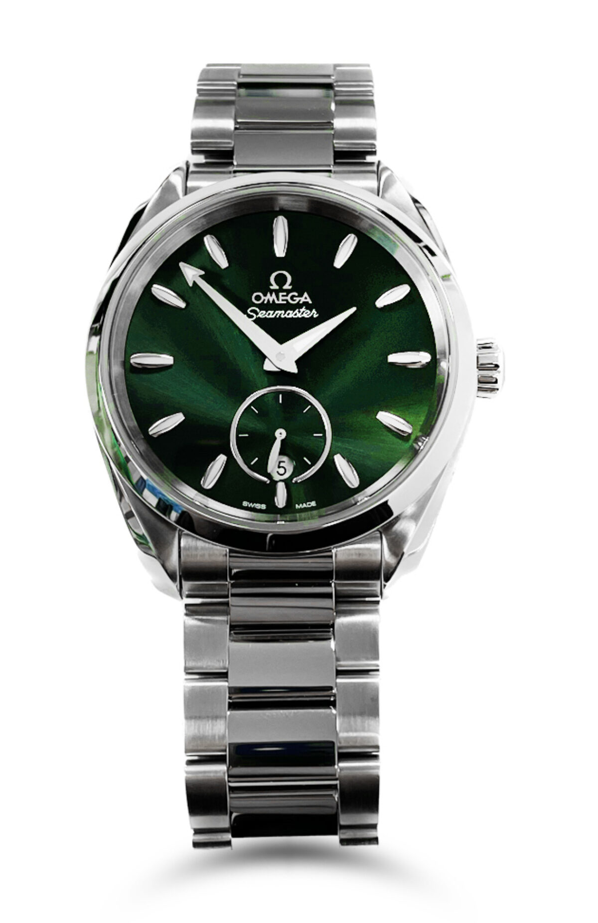 Pre Owned OMEGA Seamaster Aqua Terra Small Seconds 38mm Watch - Banks Lyon