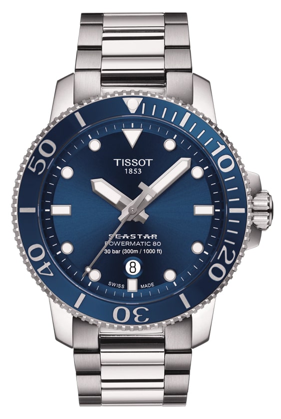Tissot Seastar 1000 Powermatic 80 Automatic 43mm Watch T120.407.11.041.03