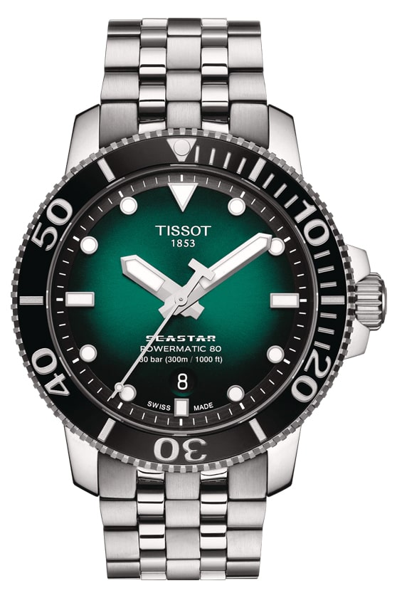 Tissot Seastar 1000 Powermatic 80 Automatic 43mm Watch T120.407.11.091.01