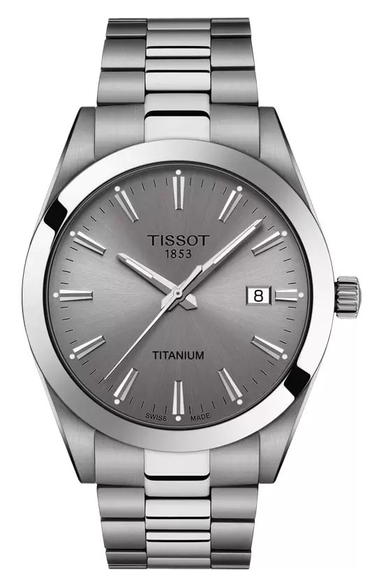 Tissot Gentleman Titanium Quartz 40mm Watch T127.410.44.081.00