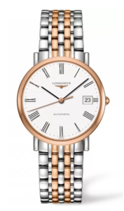 Longines Elegant Automatic Steel and Gold watch