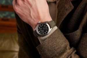 Man wearing a stunning Bremont watch