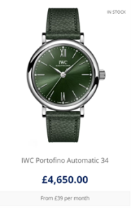 IWC Portofino Automatic 34