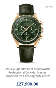 OMEGA Speedmaster MoonWatch Professional Co-Axial Master Chronometer Chronograph 42mm