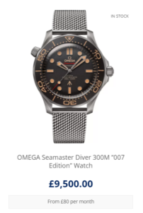Omega Seamaster Diver 300M “007 Edition”