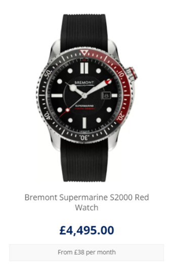 Bremont Supermarine S2000 Red Watch
