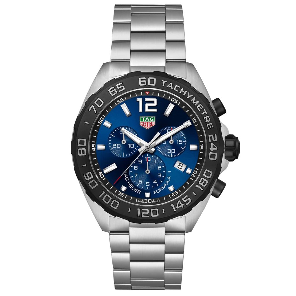 TAG Heuer Formula 1 Chronograph - Quartz, 43 mm, Steel, CAZ101AV.BA0842, front view